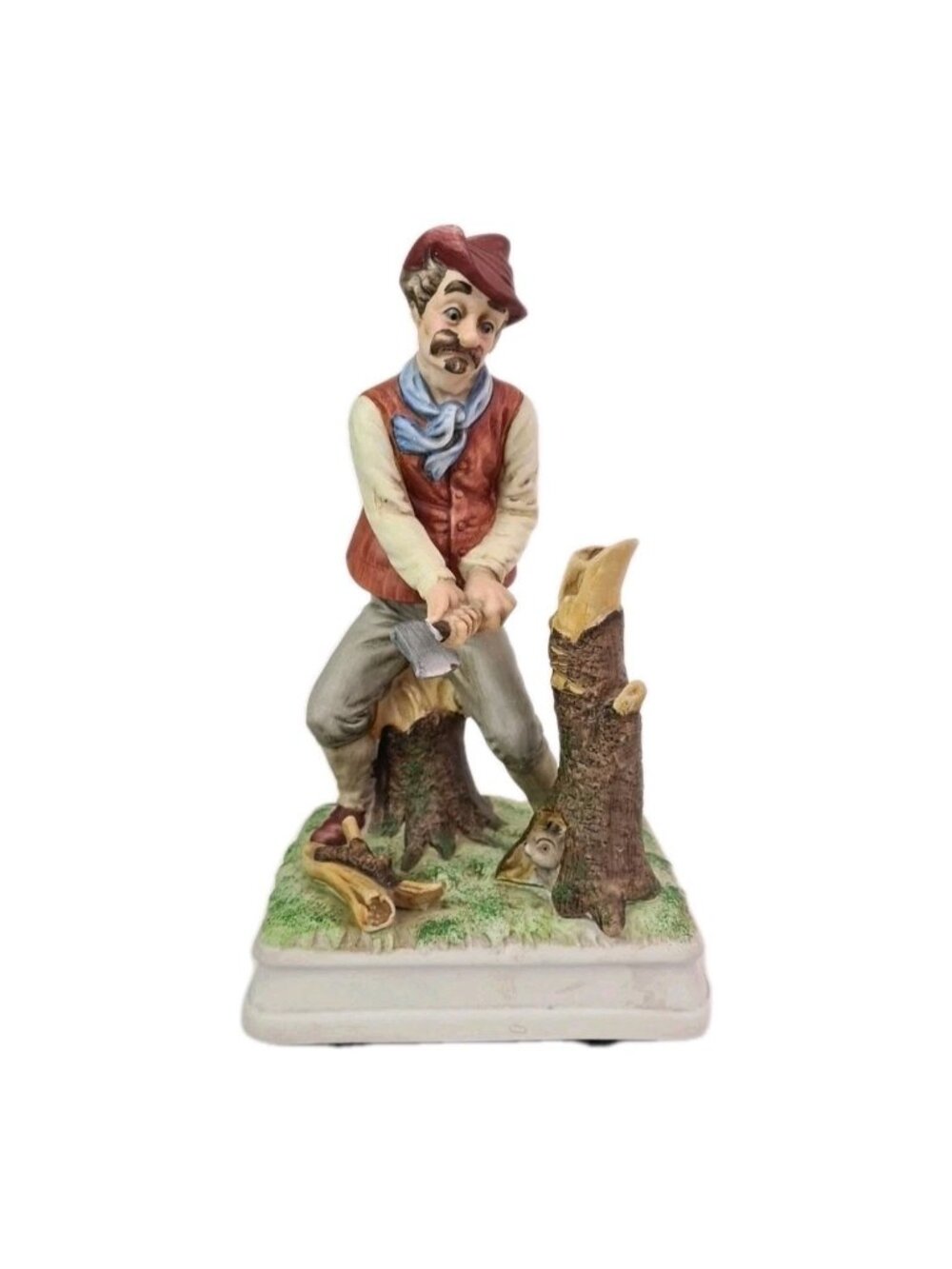 Melody In Motion Hand Painted 07131 Porcelain Figure Not Working Broken